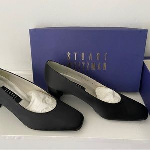 Stuart Weitzman Satin Pumps *Please note size is 9C - Wide*